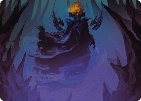 Image of Sauron, the Necromancer Art Card [The Lord of the Rings: Tales of Middle-earth Art Series]
