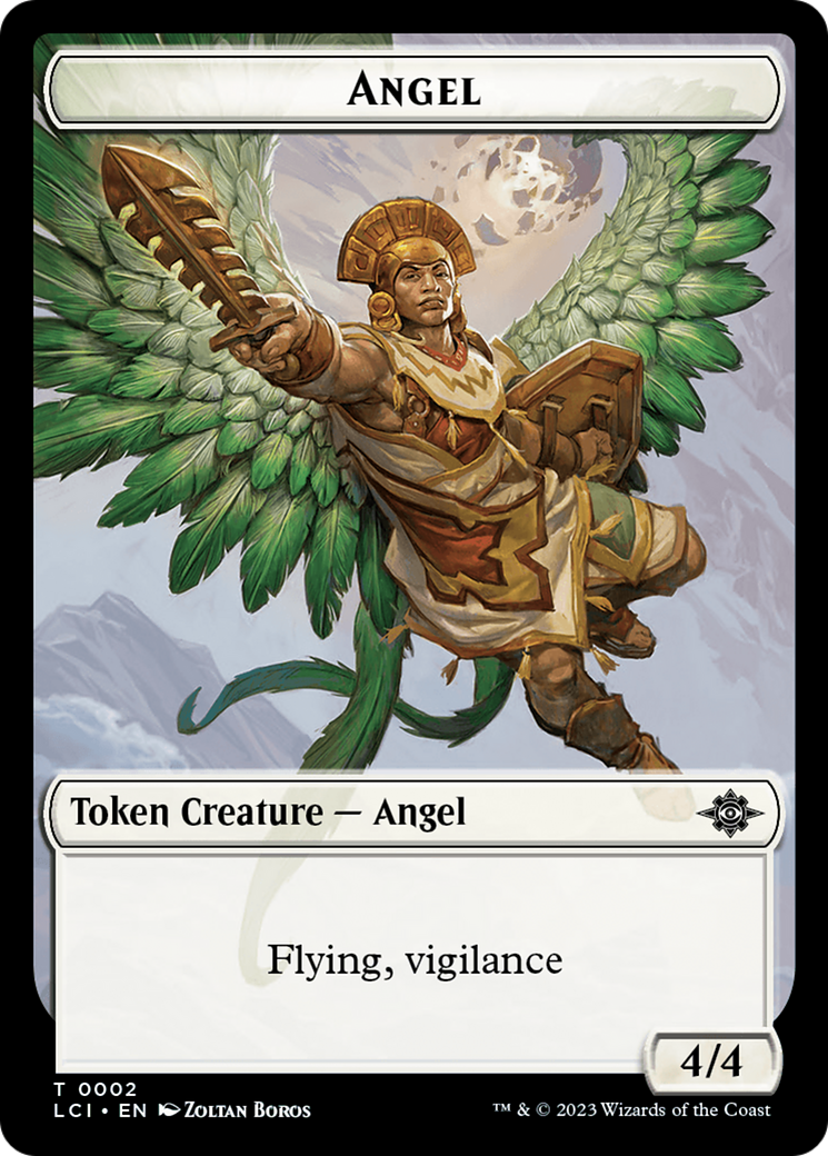 Image of Treasure (0002) // Angel Double-Sided Token [Jurassic World Collection Tokens]