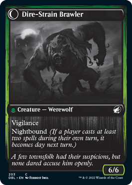 Image of Tireless Hauler // Dire-Strain Brawler [Innistrad: Double Feature]