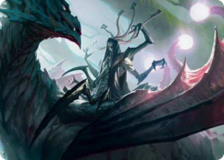 Image of Specter of the Fens Art Card [Strixhaven: School of Mages Art Series]