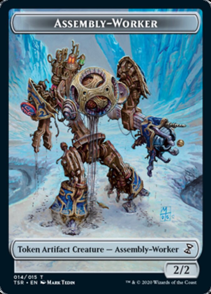 Image of Assembly-Worker Token [Time Spiral Remastered Tokens]
