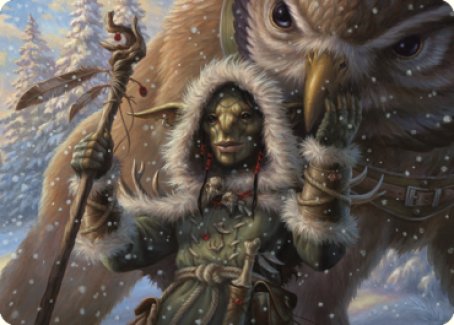 Image of Owlbear Shepherd Art Card [Commander Legends: Battle for Baldur's Gate Art Series]