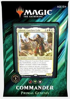 Primal Genesis Commander 2019 Deck
