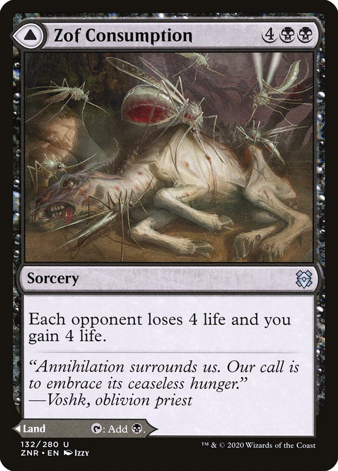 Image of Zof Consumption // Zof Bloodbog [Zendikar Rising]