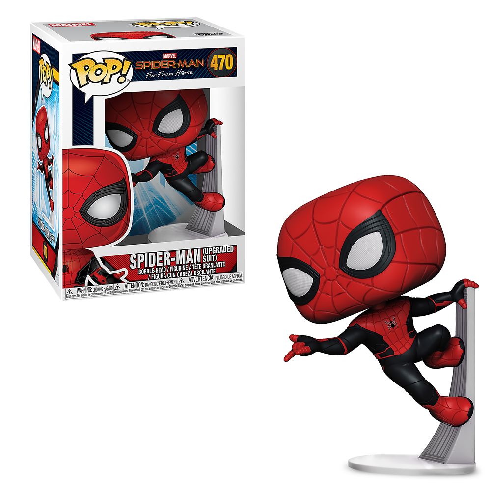 Image of Pop! Marvel Spider-Man: Far From Home: Spider-Man (Upgraded Suit) #470