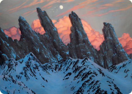 Image of Mountain (275) Art Card [Dungeons & Dragons: Adventures in the Forgotten Realms Art Series]