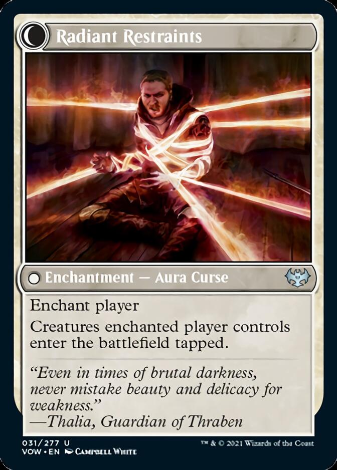 Image of Radiant Grace // Radiant Restraints [Innistrad: Crimson Vow]