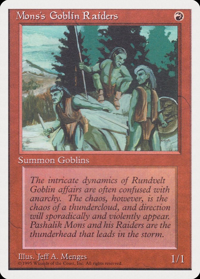 Image of Mons's Goblin Raiders [Rivals Quick Start Set]