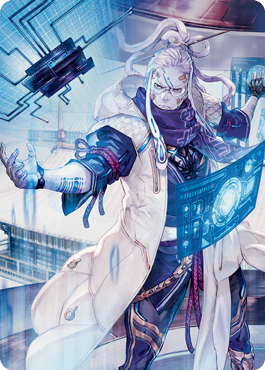 Image of Tameshi, Reality Architect 2 Art Card [Kamigawa: Neon Dynasty Art Series]