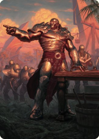 Image of Karn, Living Legacy Art Card 1 [Dominaria United Art Series]
