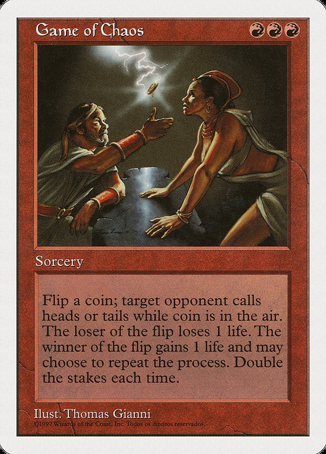 Image of Game of Chaos (Portuguese Copyright) [Fifth Edition]