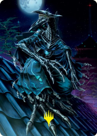 Image of Jin-Gitaxias, Progress Tyrant Art Card (Gold-Stamped Signature) [Kamigawa: Neon Dynasty Art Series]