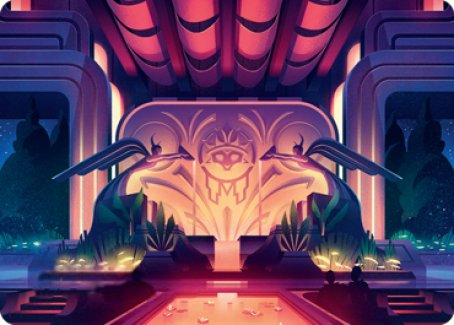 Image of Jetmir's Garden 2 Art Card [Streets of New Capenna Art Series]