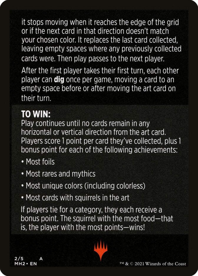 Image of Foraging Squirrels (Magic Minigame) [Modern Horizons 2 Minigame]