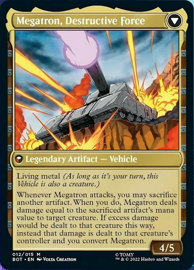 Image of Megatron, Tyrant // Megatron, Destructive Force [Transformers]