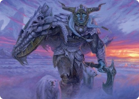 Image of Frost Giant Art Card [Dungeons & Dragons: Adventures in the Forgotten Realms Art Series]