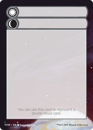 Image of Helper Card (1/9) [Innistrad: Crimson Vow Tokens]