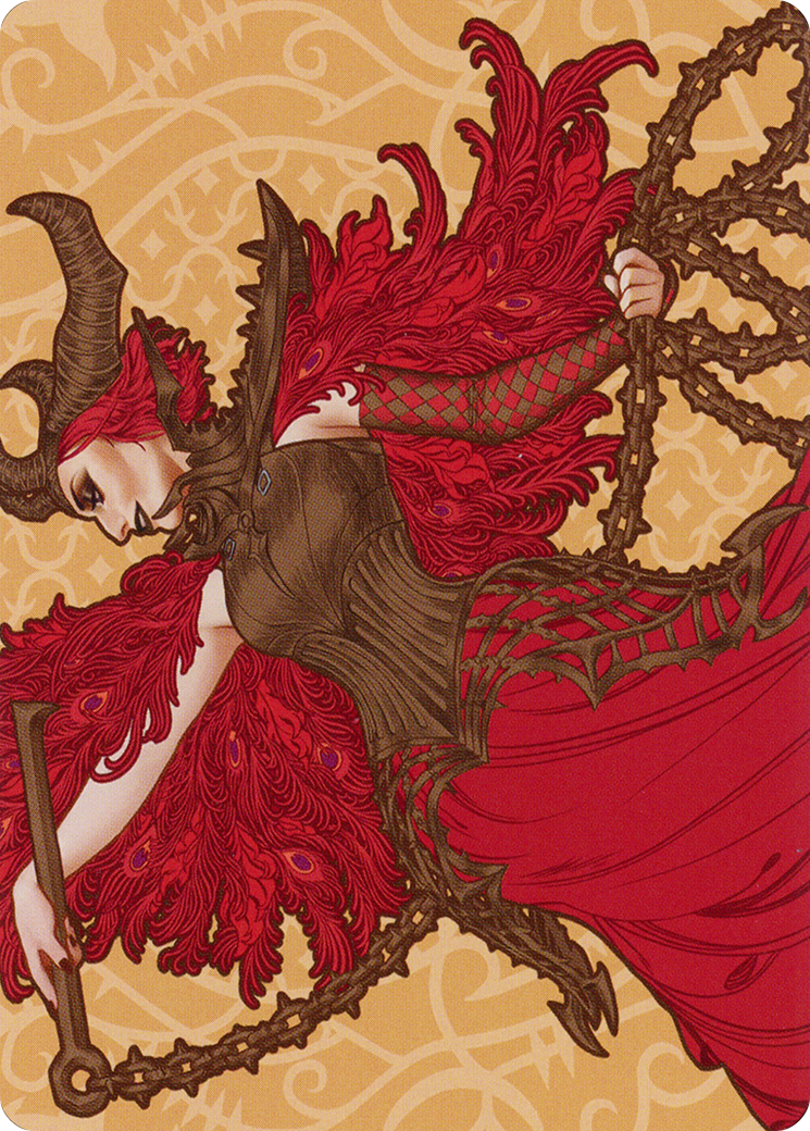 Image of Judith, the Scourge Diva Art Card [March of the Machine Art Series]