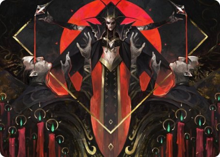 Image of Gift of Fangs Art Card [Innistrad: Crimson Vow Art Series]