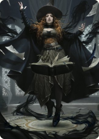 Image of Tasha, the Witch Queen Art Card (41) [Commander Legends: Battle for Baldur's Gate Art Series]