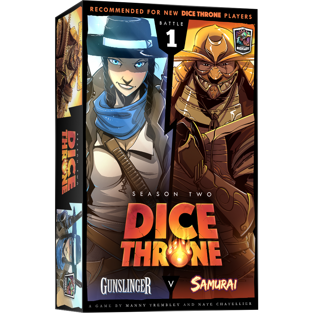 Image of Dice Throne Season 2: Gunslinger Vs Samurai (Battle 1)