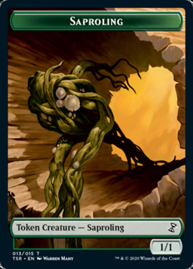 Image of Saproling Token [Time Spiral Remastered Tokens]