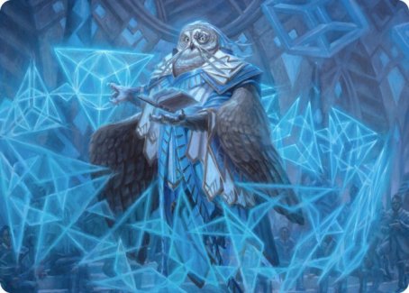 Image of Imbraham, Dean of Theory Art Card [Strixhaven: School of Mages Art Series]