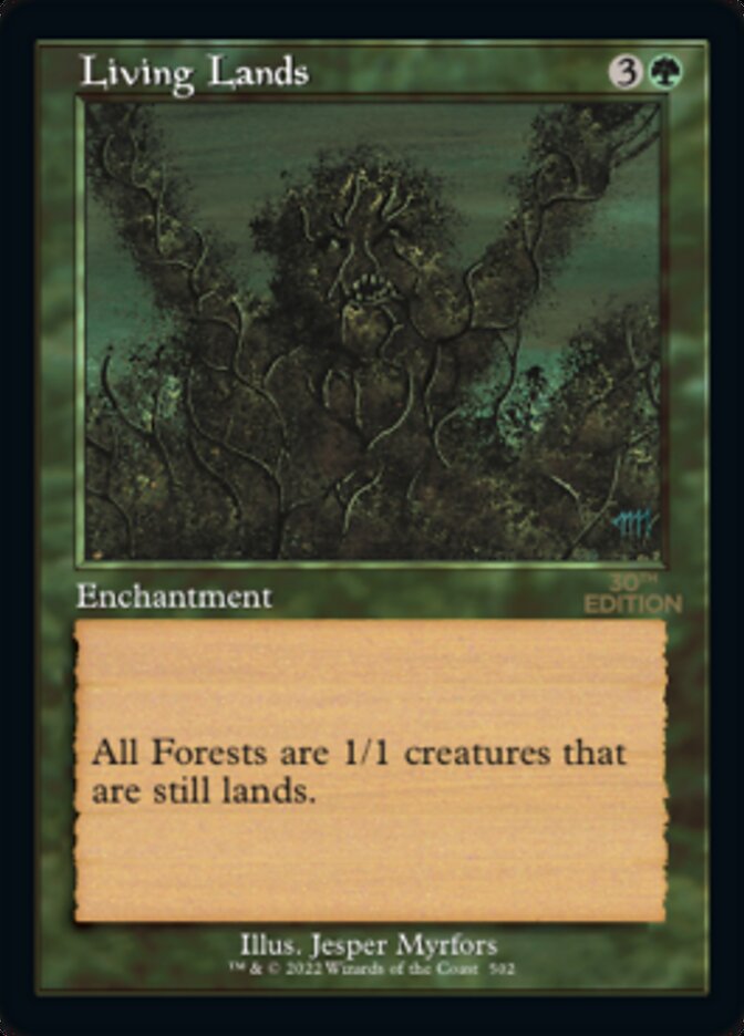 Image of Living Lands (Retro) [30th Anniversary Edition]