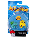 Bulbasaur vs Pikachu Action Figure