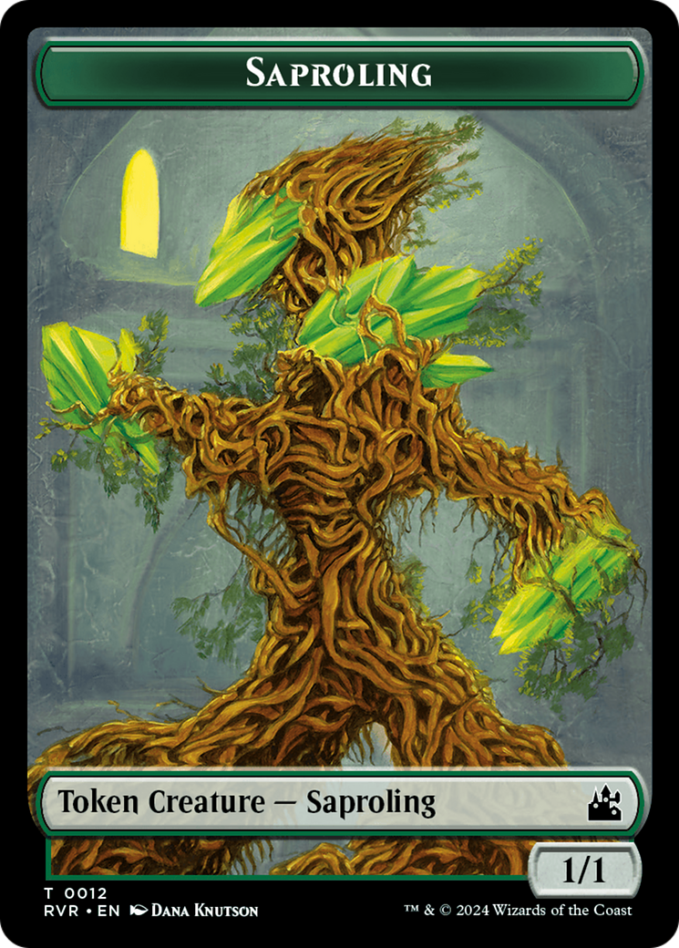 Image of Saproling Token [Ravnica Remastered Tokens]