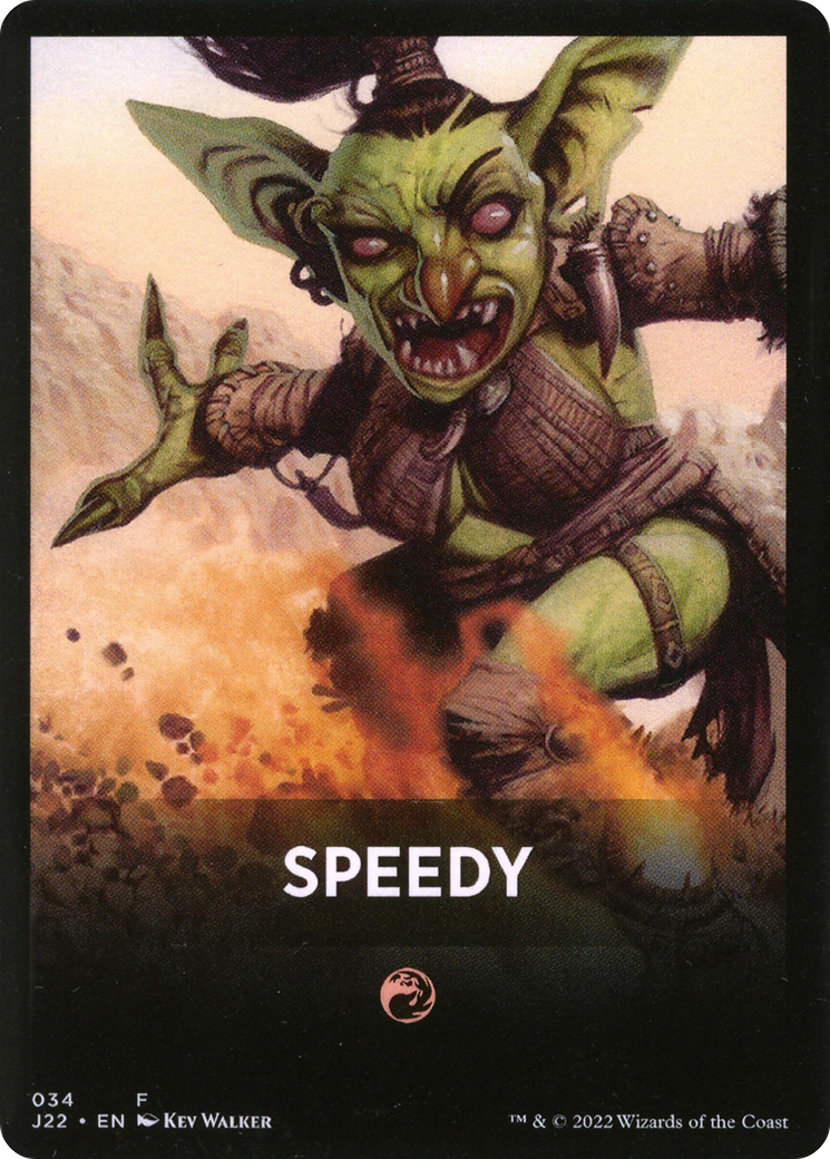Image of Speedy Theme Card [Jumpstart 2022 Front Cards]