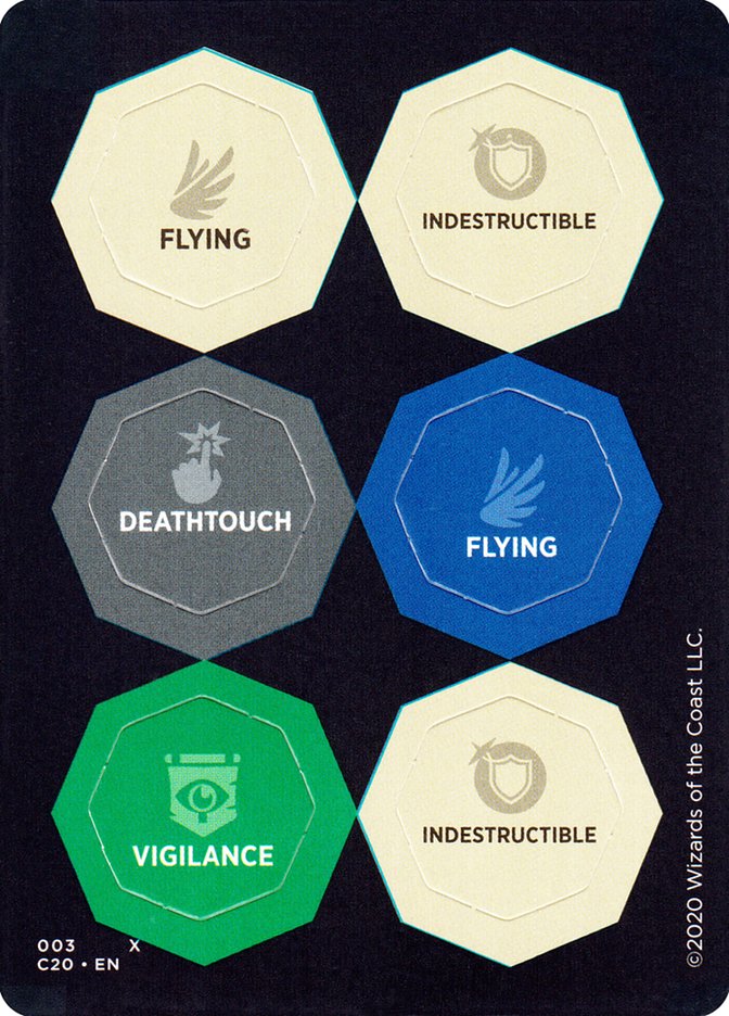 Image of Ability Punchcard (003) [Commander 2020 Tokens]