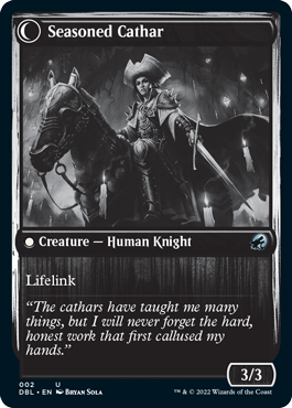 Image of Ambitious Farmhand // Seasoned Cathar [Innistrad: Double Feature]