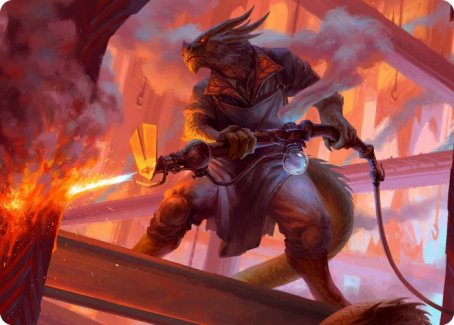 Image of Plasma Jockey Art Card [Streets of New Capenna Art Series]
