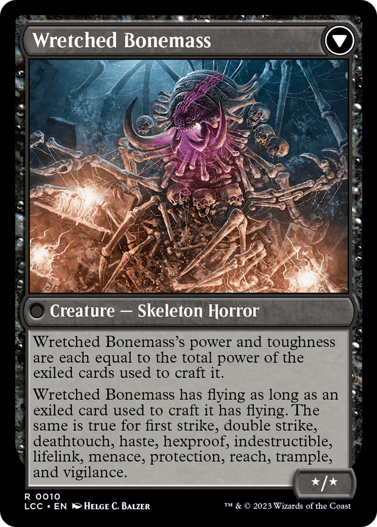 Image of Altar of the Wretched // Wretched Bonemass [The Lost Caverns of Ixalan Commander]