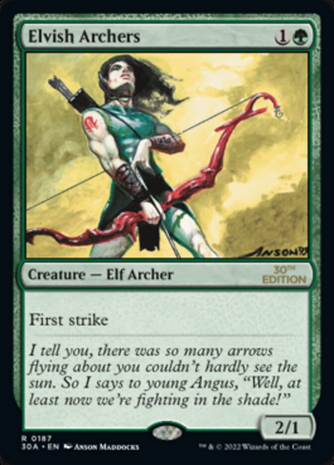 Image of Elvish Archers [30th Anniversary Edition]