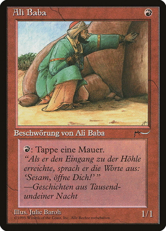 Image of Ali Baba (German) [Renaissance]