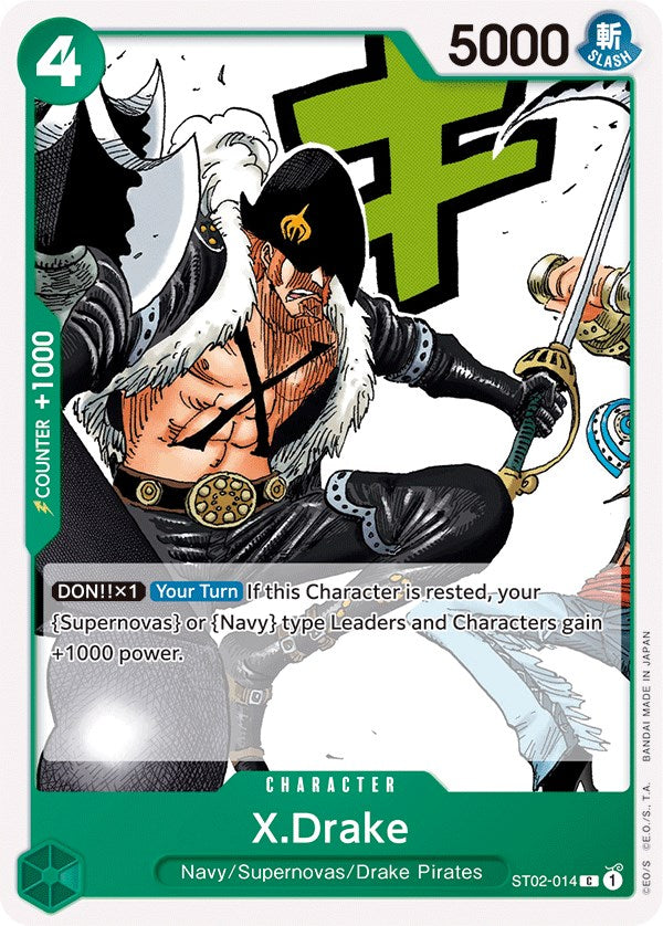 Image of X.Drake [Starter Deck: Worst Generation]