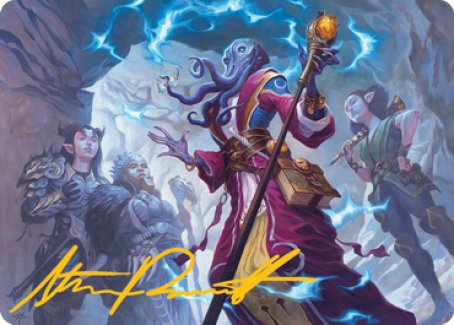 Image of True Polymorph Art Card (Gold-Stamped Signature) [Dungeons & Dragons: Adventures in the Forgotten Realms Art Series]
