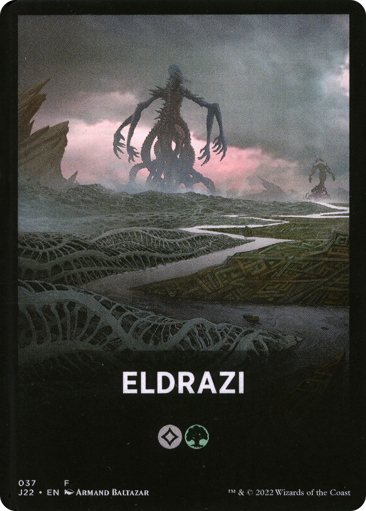 Image of Eldrazi Theme Card [Jumpstart 2022 Front Cards]
