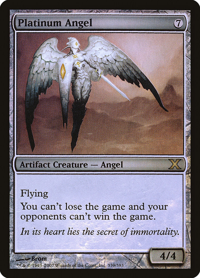 Image of Platinum Angel (Premium Foil) [Tenth Edition]
