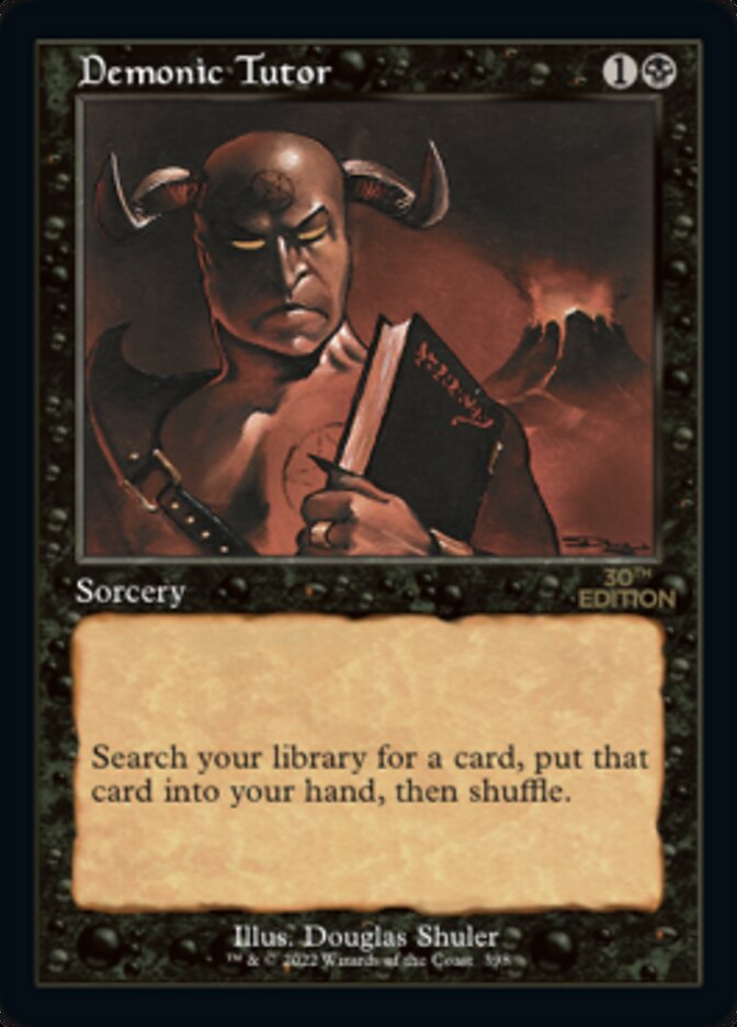 Image of Demonic Tutor (Retro) [30th Anniversary Edition]