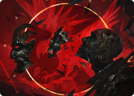 Image of Abrade Art Card [Innistrad: Crimson Vow Art Series]