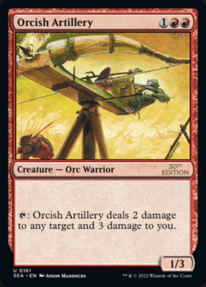Image of Orcish Artillery [30th Anniversary Edition]