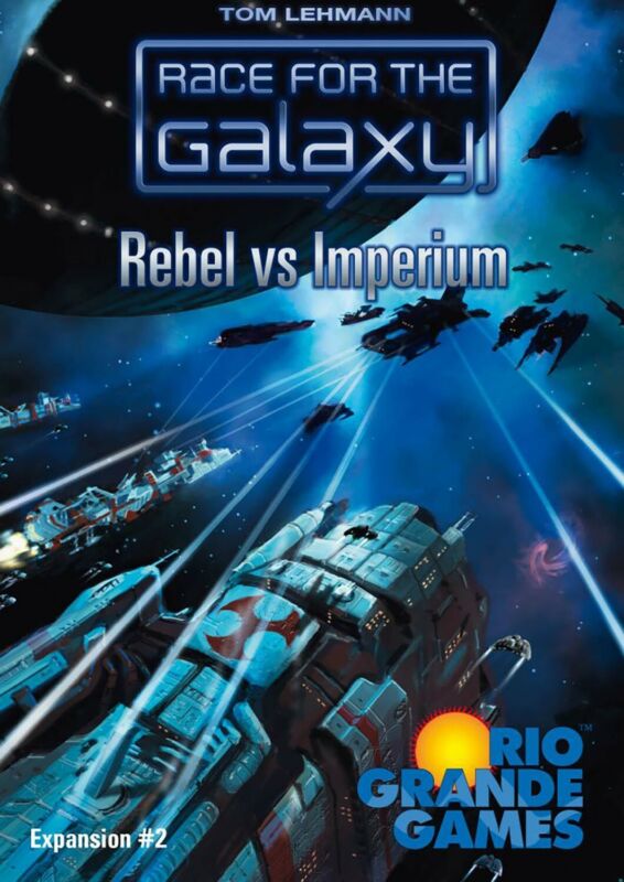 Race For The Galaxy: Rebel VS Imperium Expansion Board Game