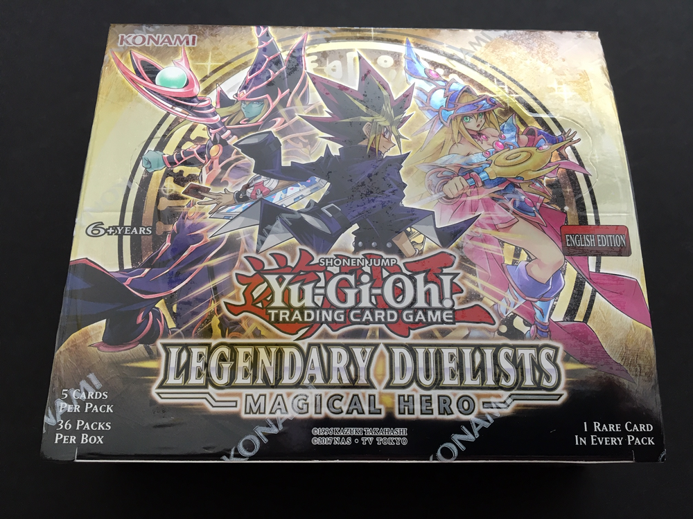 Legendary Duelists Magical Hero Booster Box Unlimited Edition