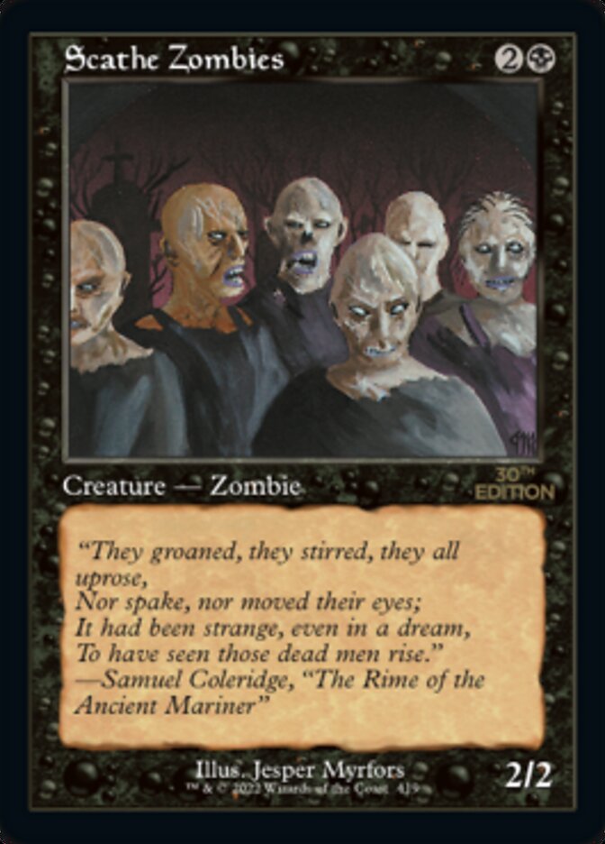 Image of Scathe Zombies (Retro) [30th Anniversary Edition]