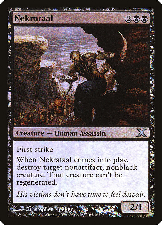 Image of Nekrataal (Premium Foil) [Tenth Edition]