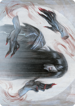Image of Clawing Torment Art Card [Kamigawa: Neon Dynasty Art Series]