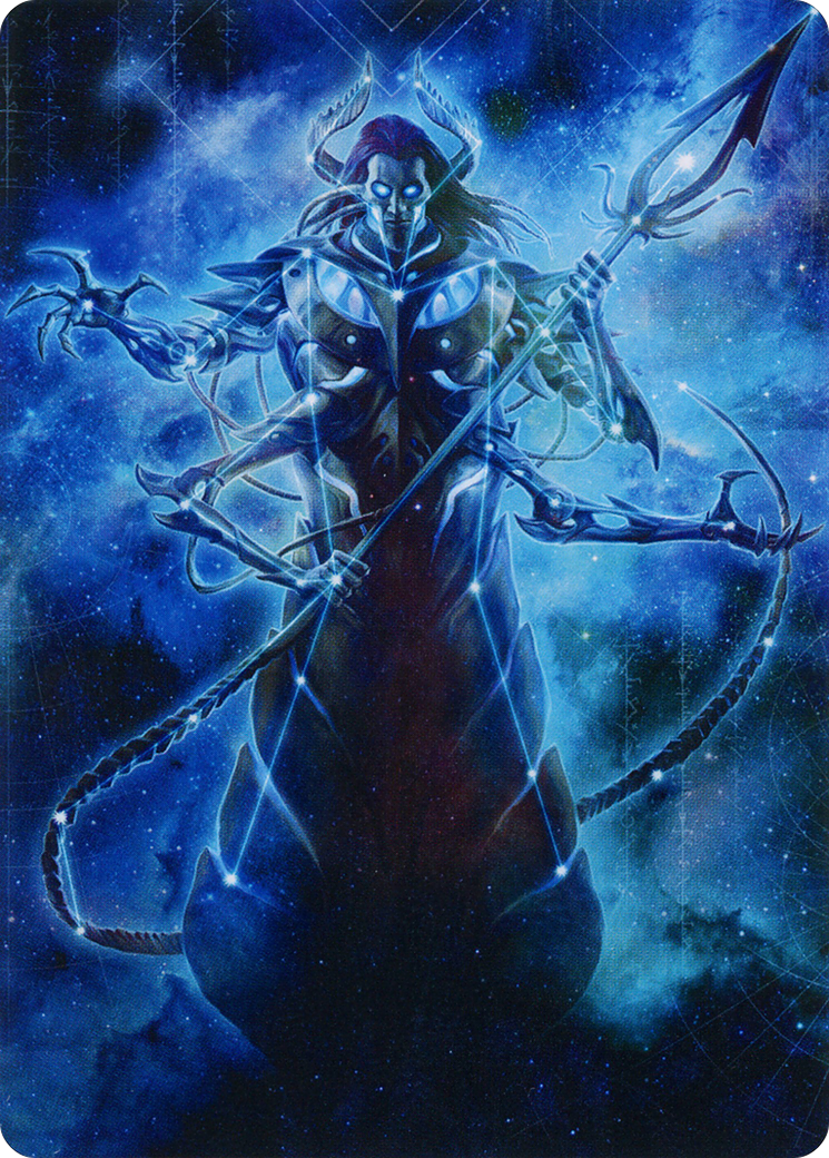Image of Heliod, the Warped Eclipse Art Card [March of the Machine Art Series]